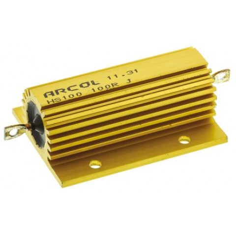 HS100W 100RJ HEATSINK RESISTOR 5% 